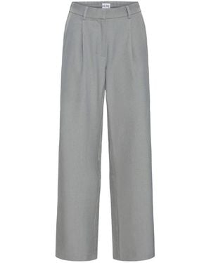 Ichi Wide Trousers - Gris