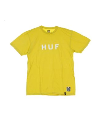 Huf T-Shirts - Yellow