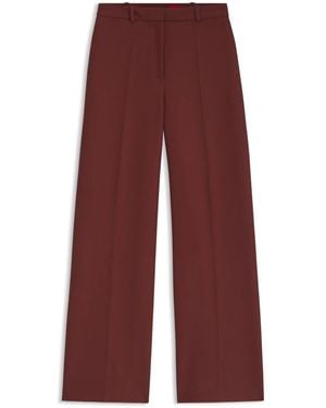 HUGO Wide Trousers - Rosso