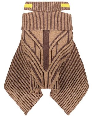 PAOLINA RUSSO Midi Skirts - Marrone