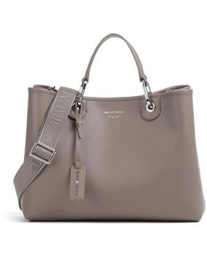 Emporio Armani Tote Bags - Gray