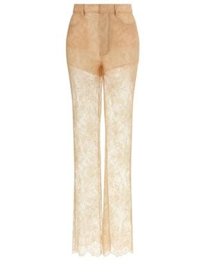 GIUSEPPE DI MORABITO Wide Trousers - Natural