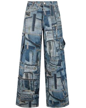 Roberto Cavalli Wide Jeans - Blue