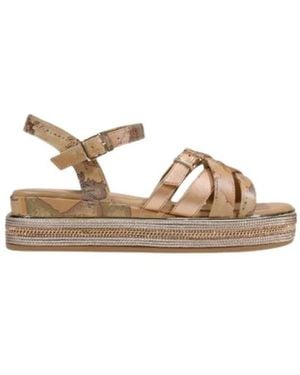 Alviero Martini 1A Classe Wedges - Brown