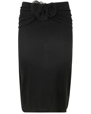 Magda Butrym Midi Skirts - Negro