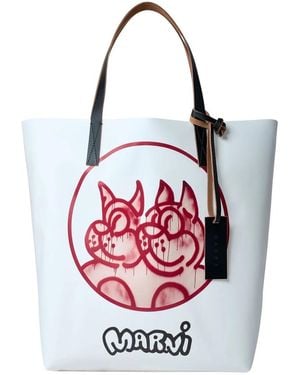 Marni Tote Bags - Rood