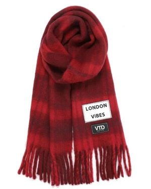 Verb to Do Winter Scarves - Rojo