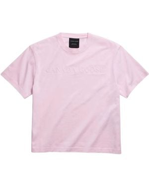 Canada Goose T-Shirts - Pink