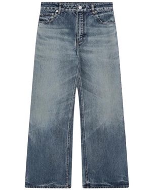 Alaïa Flare Denim Jeans - Blauw
