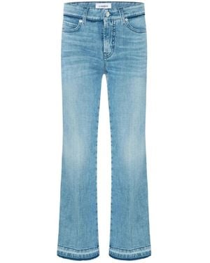Cambio Boot-Cut Jeans - Blu
