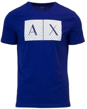 ARMANI EXCHANGE T-Shirts - Blue