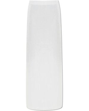 Moschino Rok Met Split - Wit