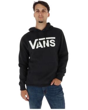 Vans Hoodies & Sweatvesten ,Zwart ,Katoen Classic Po-B