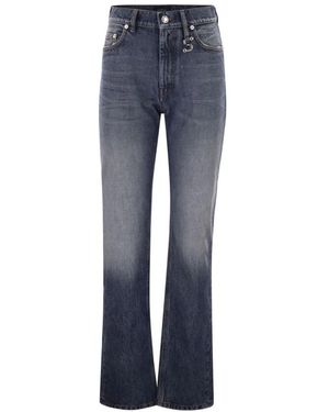 Sportmax Boot-Cut Jeans - Azul