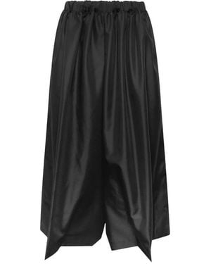 Comme des Garçons Wide Trousers - Black