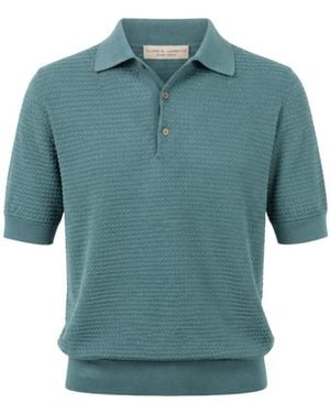 FILIPPO DE LAURENTIIS Polo Shirts - Blue