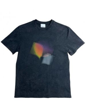 Isabel Marant Verwaschenes T-Shirt Für Männer - Blau
