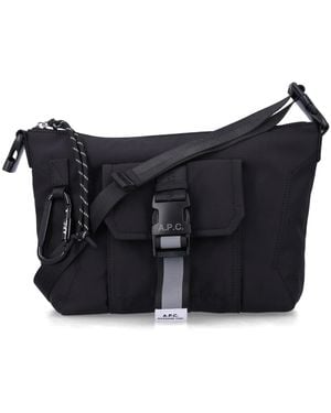A.P.C. Cross Body Bags - Black
