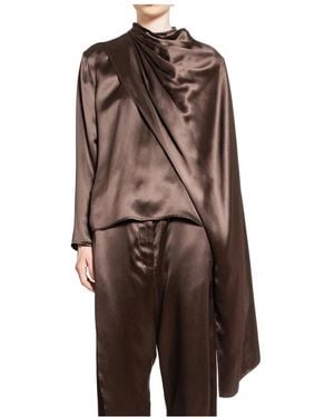 Magda Butrym Blouses - Brown