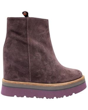 BELLE VIE Heeled Boots - Brown