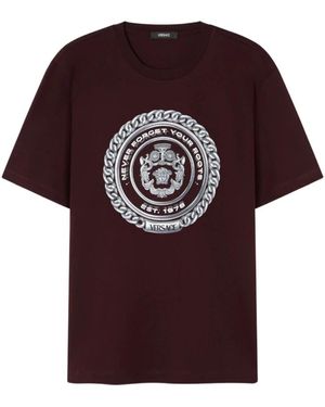 Versace T-Shirts - Marrone