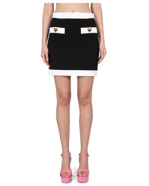 Moschino Short Skirts - Black