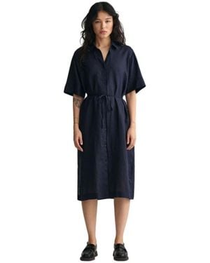 GANT Shirt Dresses - Blue