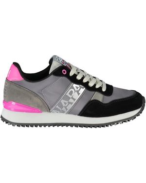 Napapijri Zapatillas Deportivas Gris Mujer, Mujer, Talla - Negro