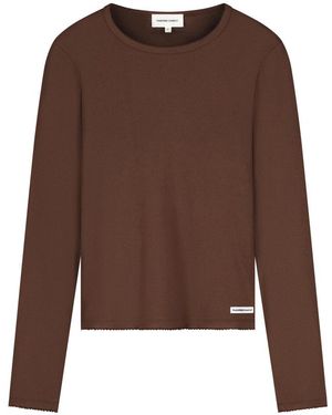 FABIENNE CHAPOT Tops ,Bruin ,Tanja Ls T-Shirt