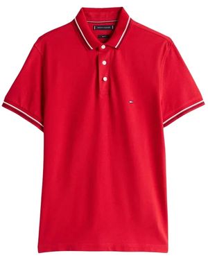 Tommy Hilfiger Polo Shirts - Rosso