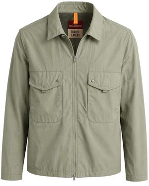 Parajumpers Jassen ,Groen ,Polyester Elgin Overshirt