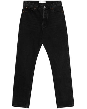 AYA MUSE Straight Jeans - Negro
