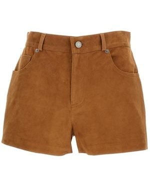 Haikure Short Shorts - Brown