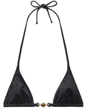Versace Badmode ,Zwart ,Polyester Bikini Top