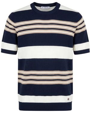 Manuel Ritz Round-Neck Knitwear - Blu
