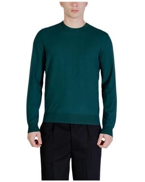 Guess Round-Neck Knitwear - Green