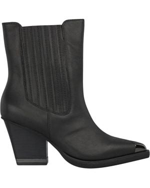 Alma En Pena. Cowboy & Biker Boots - Black