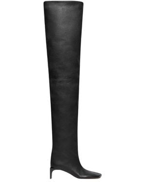 Sportmax Over-Knee Boots - Noir