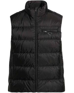 Prada Padded Vest Re-Nylon - Black