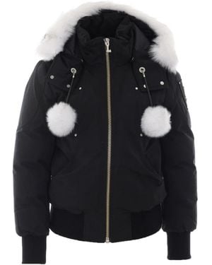 Moose Knuckles Debbie Bomber - Zwart