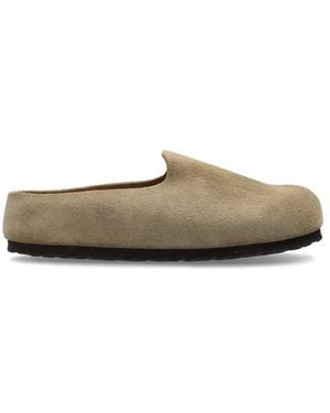 Birkenstock Amsterdam Eingefasste Slides - Natur