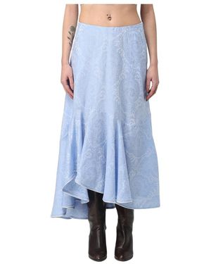 Etro Midi Skirts - Blu