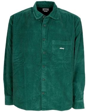 Obey Casual Shirts - Verde