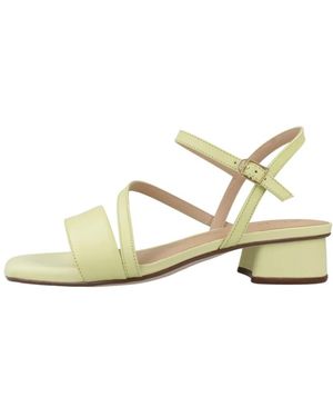 Clarks Schoenen ,Geel ,Sandalias Tacon - Metallic