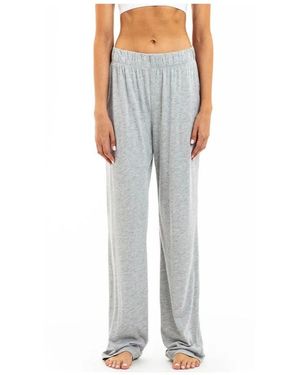 ÉTERNE Broeken ,Grijs ,Katoen Lounge Pant - Blauw