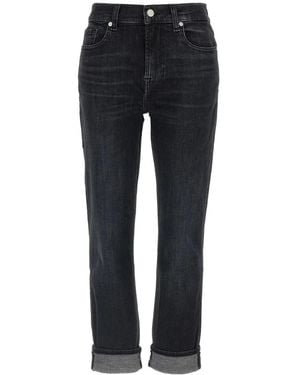 7 For All Mankind Straight Jeans - Azul