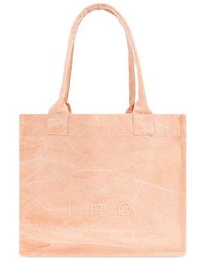IRO Tassen ,Roze ,Katoen Jane Shopper Tas