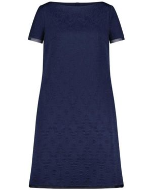 Talbot Runhof Abito strutturato con silhouette sartoriale - Blu