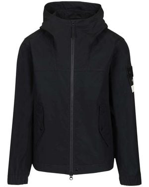 Stone Island Light Jackets - Black