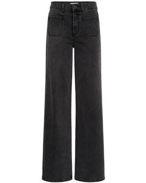 Kaffe Wide Jeans - Nero